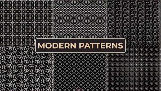 create vector seamless luxury patterns for fashion and print