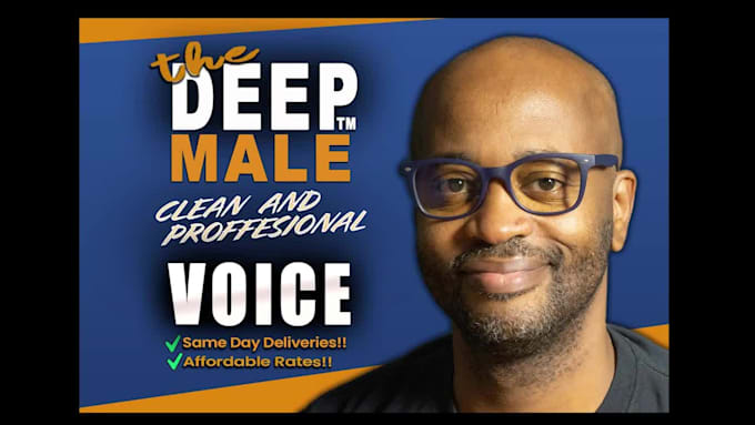 I will deliver an epic american male voice over