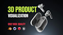 create photorealistic 3d product modeling and rendering for amazon, ebay