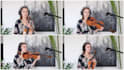 record HQ violin solo or ensemble parts for your track