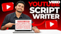 write youtube script that goes viral