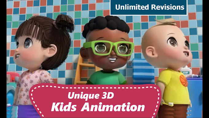 create 3d cartoon animation