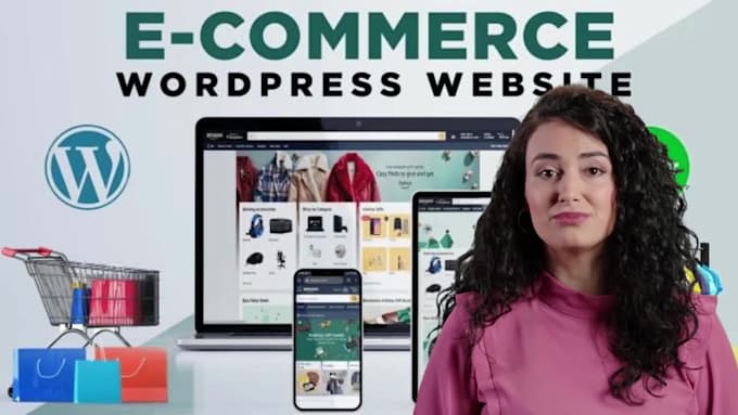 build responsive ecommerce website design with wordpress