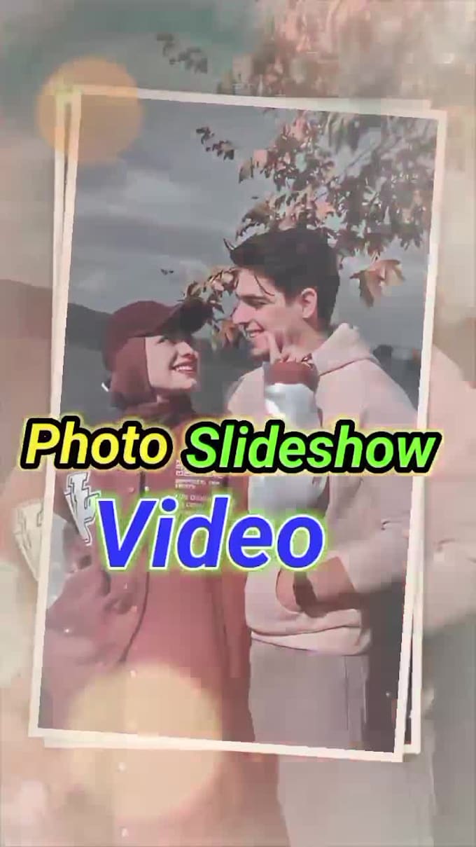 create a stunning photo collage and cinematic slideshow video