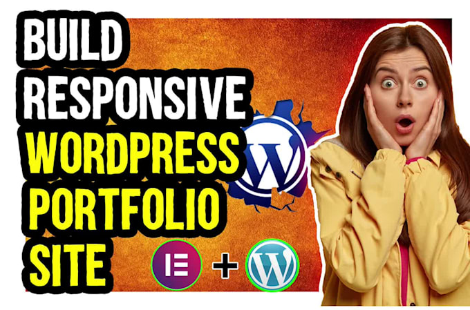 build a responsive wordpress portfolio site