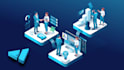 design amazing isometric illustration for web and app