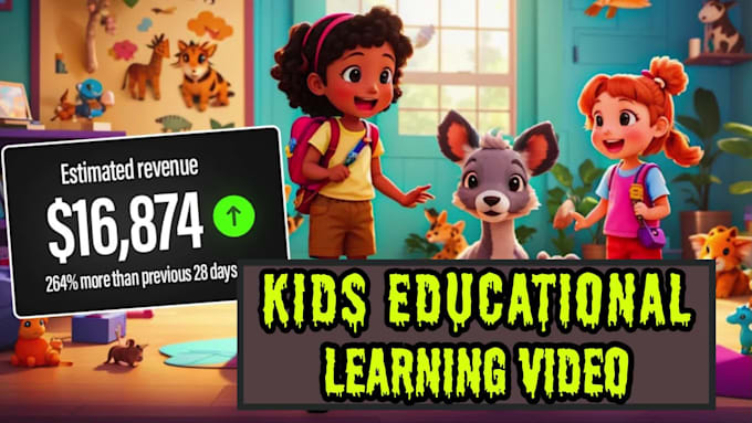 Create 3d animation videos for kids nursery rhymes youtube by ...