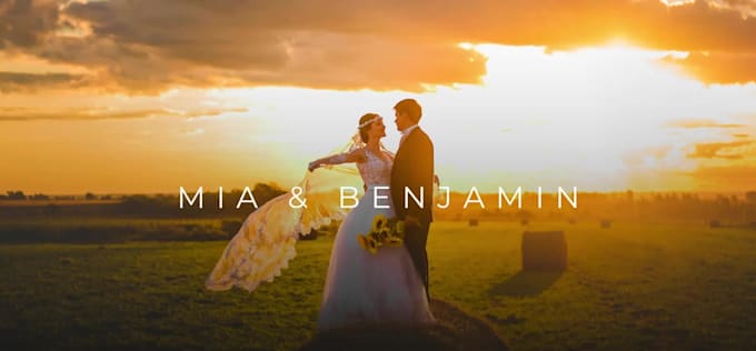 do cinematic wedding video editing for highlights and teaser