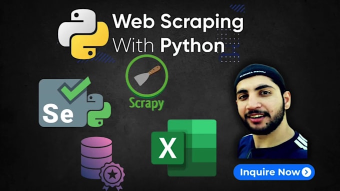 do python web scraping and data scraping