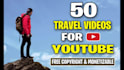 create travel video editing for youtube channel