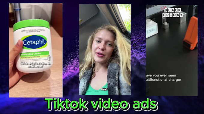 create ugc or tiktok video ads dropshipping ads ugc ads