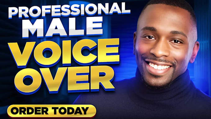 record a deep conversational american male voice over