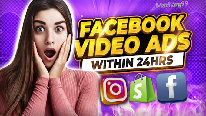 create viral tiktok, facebook video ads for dropshipping products