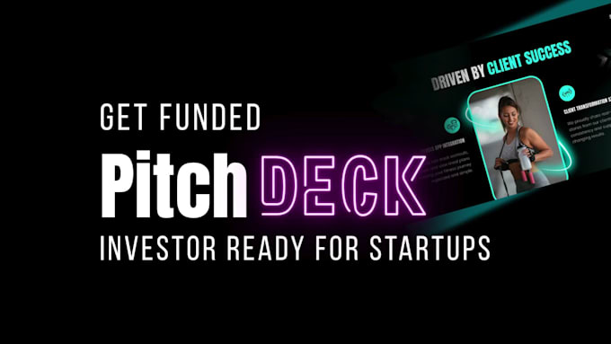 design investor pitch deck that gets you funded