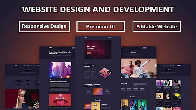 design and develop a professional wordpress website and blog