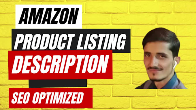 write SEO amazon listing, high impact copy, keyword ranking
