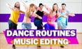 edit, cut, mix songs for your performance