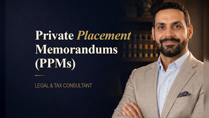prepare private placement memorandums