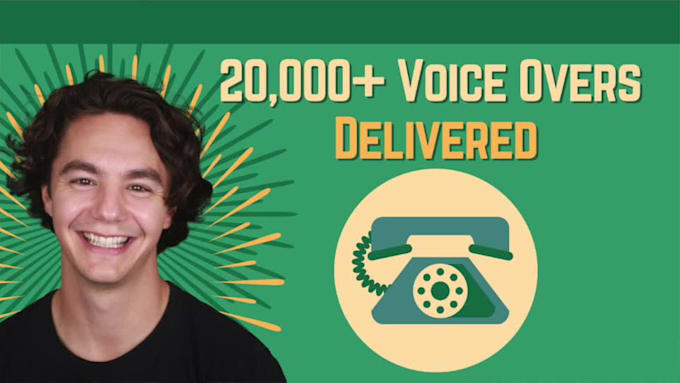 record a male voicemail greeting or phone message