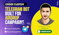 create telegram airdrop bot for you