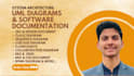 do uml, use case, class diagram, bpmn, erd, data flow, sequence srs architecture