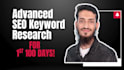 do seo keyword research for the first 100 days content plan