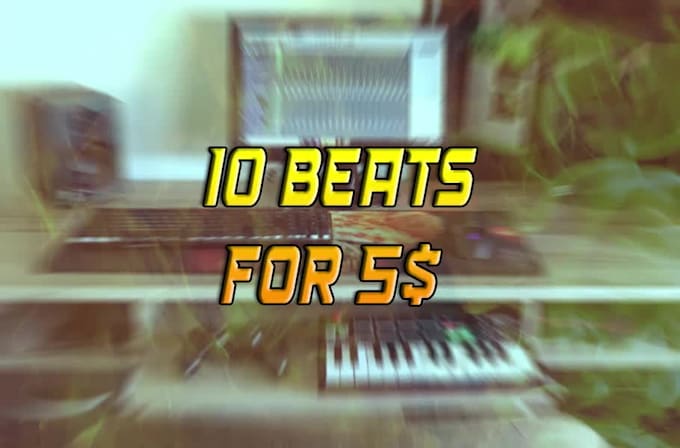 send you 10 original hip hop beats