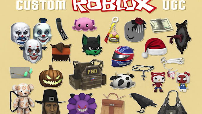 create roblox ugc hats, accessories, layered clothing roblox model