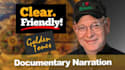 be your informative documentary male voice over actor, storytelling narrator