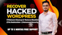 remove wordpress malware, fix hacked website, remove blacklist
