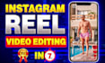 create a professional instagram reels video editing