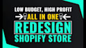 redesign shopify store to boost sales