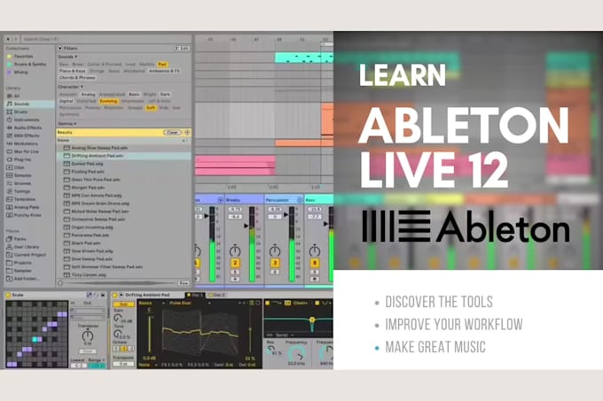 teach you ableton for a better and professional workflow