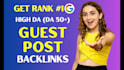 do quality guest post service with dofollow SEO backlinks