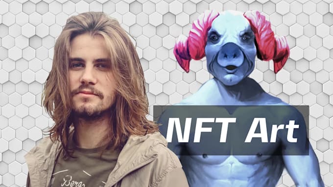 create an awesome crypto art nft image you can sell