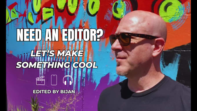 edit your videos with stylish cuts and bold motion graphics