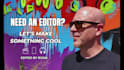 edit your videos with stylish cuts and bold motion graphics