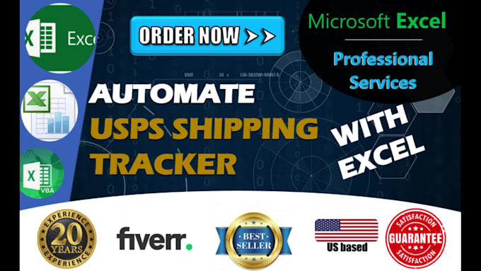 automatically retrieve usps package tracking from excel
