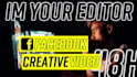 do professional facebook video editing in 48 hours