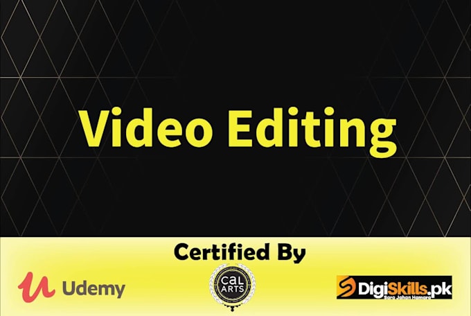 do any type of video editing job for your project