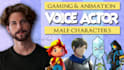 be your voice actor for animation and video game characters