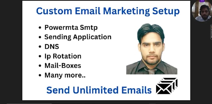 setup mailwizz application with powermta