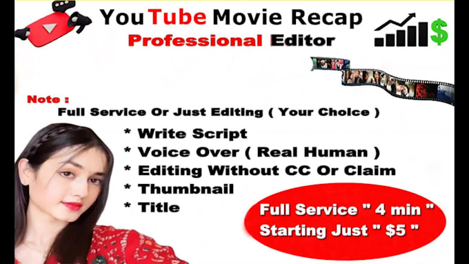 do money making movie recaps or summary without copywrite strikes