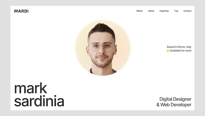 design a professional wix business portfolio website