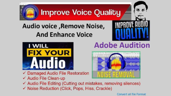 adobe audition remove background noise
