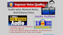 remove background noise from your audio or video files