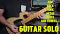 record an amazing  rock, metal or pop guitar solo for you