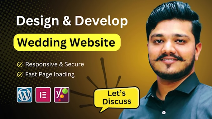 design a stunning wedding website for digital invitations and rsvp management