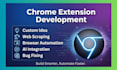automate your browser with a custom chrome extension