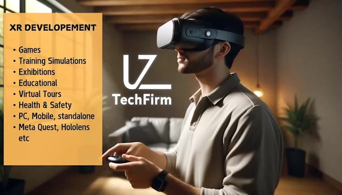 Develop vr, ar, mr multiplayer or any game by Uzdevgames Fiverr